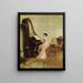 La musique wanneer de zachte stemmen sterven, weerklinkt in het geheugen - William Quiller Orchardson — ingelijst kunstwerk aan de muur