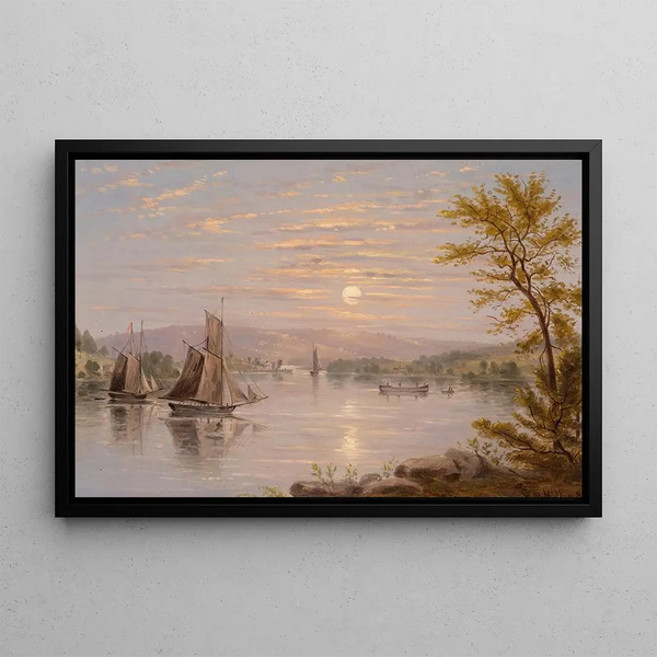 William Rickarby Miller - Sunrise on Lake Champlain.webp