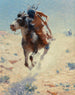 Indian Cavalier Painting - William Robinson Leigh — artwork view