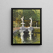 Gardens of Boboli in Florence - William Rothenstein — framed artwork on a wall