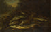 Fish Still Life in a Verdant Landscape - William Sartorius — artwork view