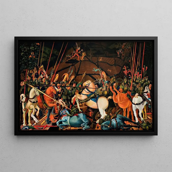 William Scharff - Fantasy of Paolo Uccellos La Battaglia prestudy.webp