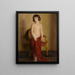A statuette - William Sergeant Kendall — framed artwork on a wall