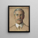 van Charles C.. Torrey, professor van Semitische talen, 1900 - William Sergeant Kendall — ingelijst kunstwerk aan de muur