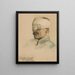 Portret van Julien Lemordant - William Sergeant Kendall — ingelijst kunstwerk aan de muur