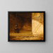 De banjospeler - William Sidney Mount — ingelijst kunstwerk aan de muur