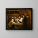 De loterij voor de gans - William Sidney Mount — ingelijst kunstwerk aan de muur