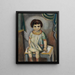 June - William Sommer — framed artwork on a wall
