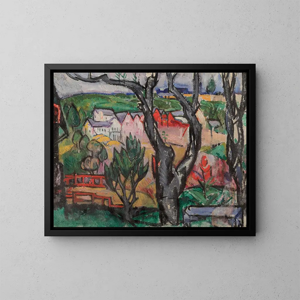Landschap van de Brandywine-vallei - William Sommer — ingelijst kunstwerk aan de muur