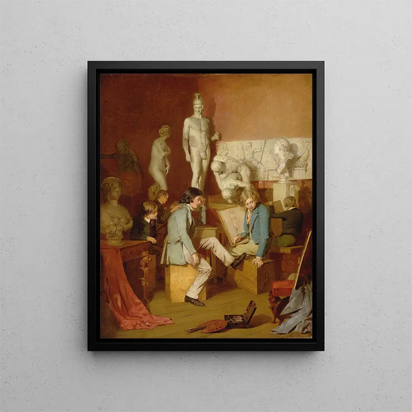 William Stewart - Interior of an Academy The Critics.webp