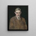 Zelfportret - William Strang — ingelijst kunstwerk aan de muur
