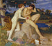 La Tentatie - William Strang — weergave van het kunstwerk