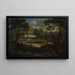 Klassiek Landschap - William Taverner — ingelijst kunstwerk aan de muur