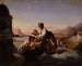 Italiaanse scène - William Tolman Carlton — weergave van het kunstwerk