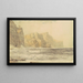 Kasteel van Baldart, Kilkee, County Clare, Ierland - William Trost Richards — ingelijst kunstwerk aan de muur