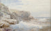 Golven die breken - William Trost Richards — weergave van het kunstwerk
