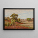 Bosjes blauwe bessen in Matunuck, Rhode Island - William Trost Richards — ingelijst kunstwerk aan de muur