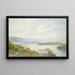 Lac Squam en de Sandwich-bergen - William Trost Richards — ingelijst kunstwerk aan de muur