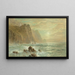 vlakbij Land's End, Cornwall - William Trost Richards — ingelijst kunstwerk aan de muur