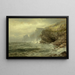 Kust rots - William Trost Richards — ingelijst kunstwerk aan de muur
