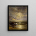 Maritiem landschap - William Trost Richards — ingelijst kunstwerk aan de muur