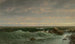 La Mer du soir Brigantine Shoals - William Trost Richards — weergave van het kunstwerk