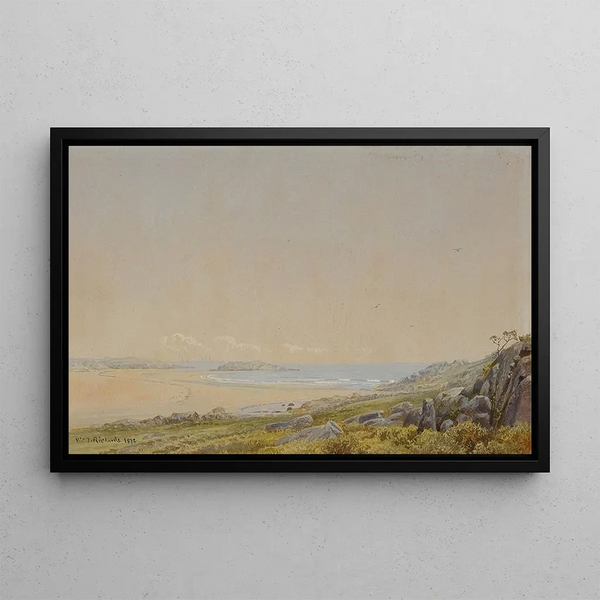 William Trost Richards - Whales Head Rock Narragansett Rhode Island.webp