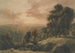 Landschap van de avond - William Westall — weergave van het kunstwerk