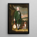 Portrait of a boy probably from the Crossfield family - William Williams — framed artwork on a wall
