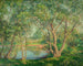 Lac caché - Wilson Henry Irvine — weergave van het kunstwerk