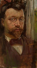 Zelfportret - Wincenty Wodzinowski — weergave van het kunstwerk