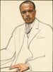 James Weldon Johnson - Winold Reiss — weergave van het kunstwerk