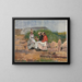 La Fille du pêcheur - Winslow Homer — ingelijst kunstwerk aan de muur