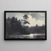 Lac Adirondack - Winslow Homer — ingelijst kunstwerk aan de muur