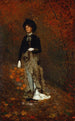 Herfstschilderij - Winslow Homer — weergave van het kunstwerk