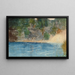 Source blauwe Florida - Winslow Homer — ingelijst kunstwerk aan de muur