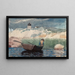 Jongen in een Boot Gloucester - Winslow Homer — ingelijst kunstwerk aan de muur