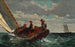 Brise montante Een gunstige wind - Winslow Homer — weergave van het kunstwerk