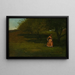 Croquetspeler - Winslow Homer — ingelijst kunstwerk aan de muur