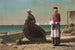 Papa arrive - Winslow Homer — weergave van het kunstwerk