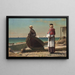 Papa arrive - Winslow Homer — ingelijst kunstwerk aan de muur