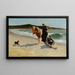 Arendenkop Manchester Massachusetts vloed - Winslow Homer — ingelijst kunstwerk aan de muur