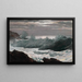 Ochtend na een storm op zee - Winslow Homer — ingelijst kunstwerk aan de muur