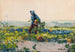 Voor een boerjongen - Winslow Homer — weergave van het kunstwerk