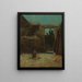 Franse boerderij - Winslow Homer — ingelijst kunstwerk aan de muur