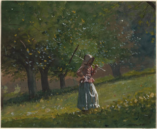 Winslow Homer - Girl with Hay Rake.webp
