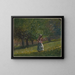 Meis met hooivork - Winslow Homer — ingelijst kunstwerk aan de muur