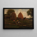 Hooiwagens en kinderen - Winslow Homer — ingelijst kunstwerk aan de muur