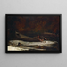 Hond en jager - Winslow Homer — ingelijst kunstwerk aan de muur