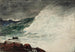 Prouts Neck Vage deining - Winslow Homer — weergave van het kunstwerk